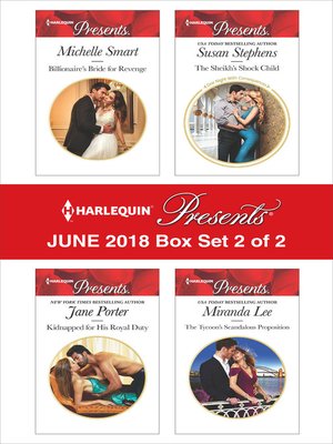 cover image of Harlequin Presents June 2018--Box Set 2 of 2